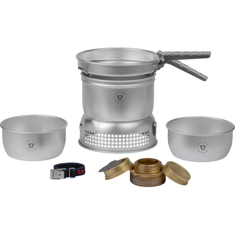 Trangia 27-1UL Gris - Set Cuisine Camping 3 Pièces