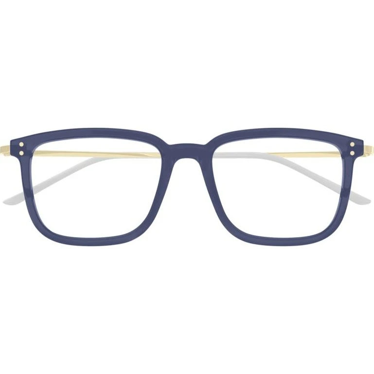 Gucci GG1709O Lunettes de Vue Homme Carrées Bleues