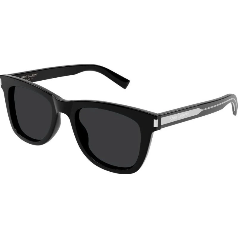 Saint Laurent SL 712 Lunettes de Soleil Carrées Noires 52mm
