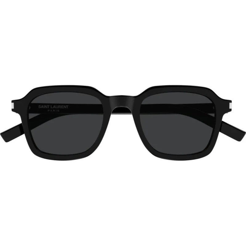Saint Laurent Slim Sun SL 715 Lunettes de Soleil Carrées Noires