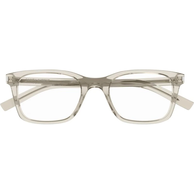 Saint Laurent SL 718 Lunettes de Vue Homme Carrées Marron