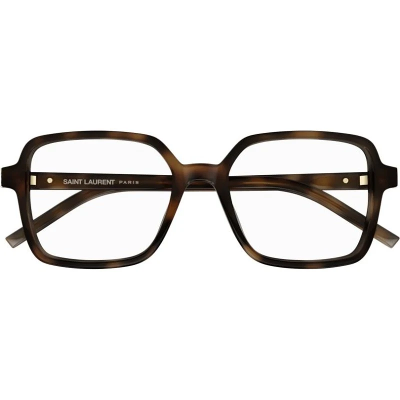 Saint Laurent SL M139 Lunettes de Vue Carrées Havana