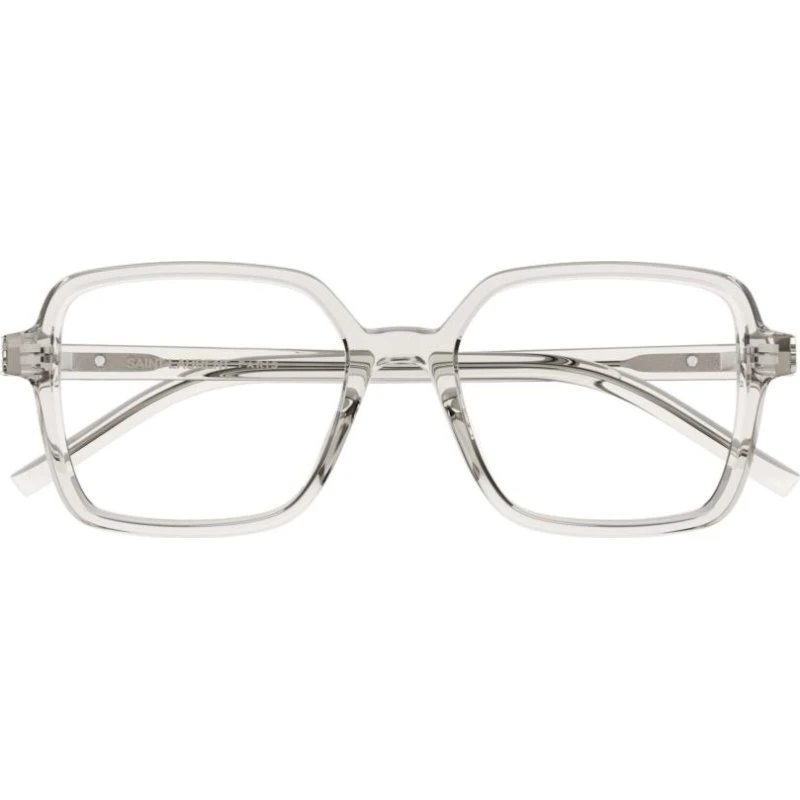 Saint Laurent SL M139 : Lunettes de Vue Carrées Transparentes Femme