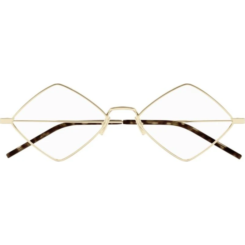 Saint Laurent SL 302 Lisa Lunettes de Vue Géométriques Dorées