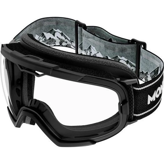 Montblanc MB0380S Masque de Ski Unisexe Noir - Verres Polycarbonate