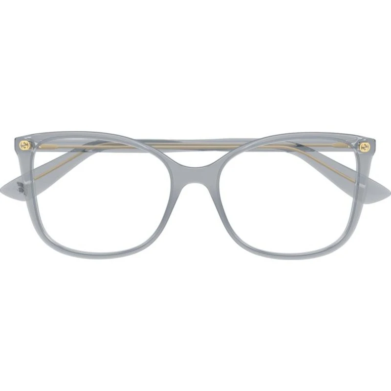 Gucci GG0026O Lunettes de Vue Papillon Bleues pour Femme