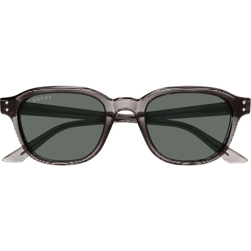 Gucci GG1892S Lunettes de Soleil Rondes Marron et Gris