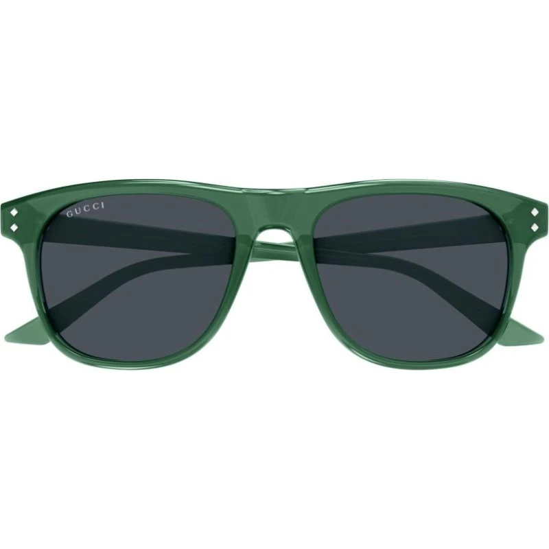 Gucci GG1893S Lunettes de Soleil Carrées Vertes et Bleues