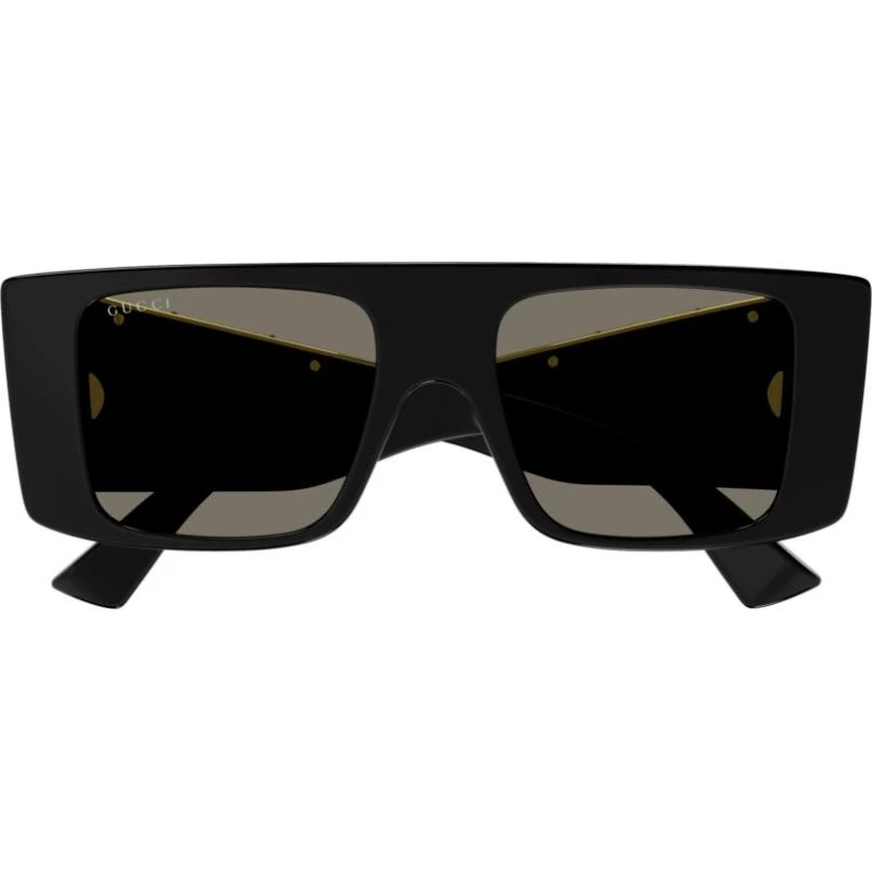 Gucci GG1888S Lunettes de Soleil Carrées Homme - Noir et Marron
