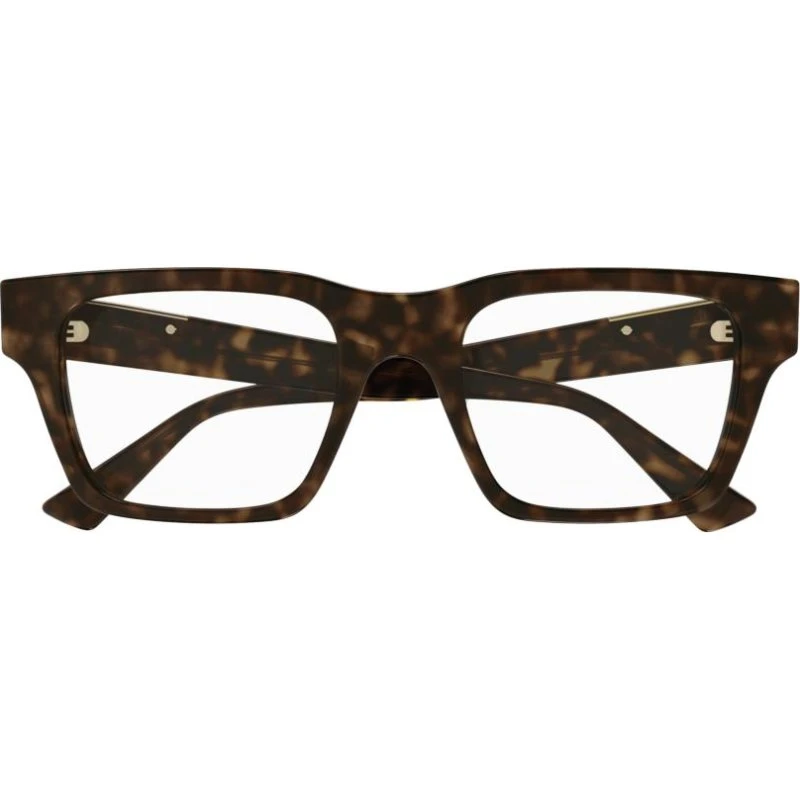 Gucci GG1889O Lunettes de Vue Homme Carrées Havane
