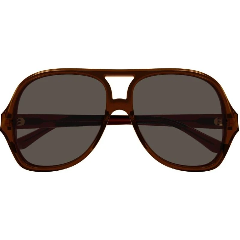 Chloé Ch0289s Lunettes de Soleil Pilote Marron 58mm