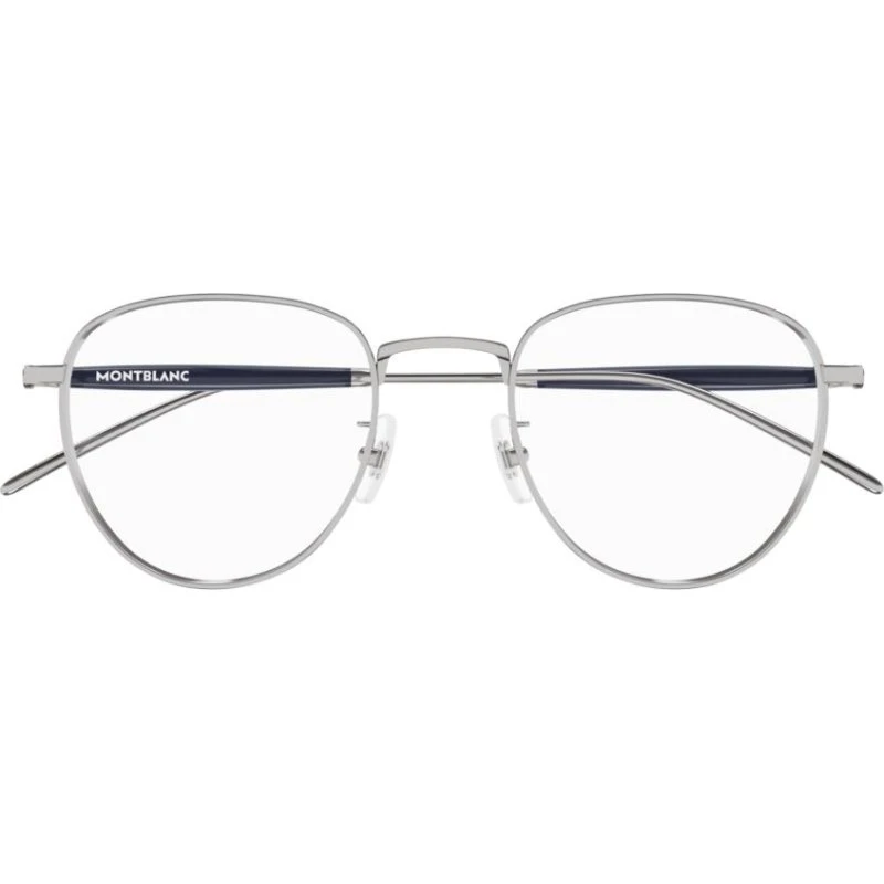 Montblanc MB0410O Lunettes de Vue Homme Papillon Ruthénium