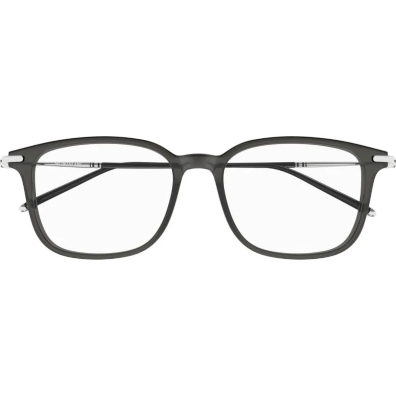 Montblanc MB0413OA Lunettes de Vue Homme - Œil de Chat Gris