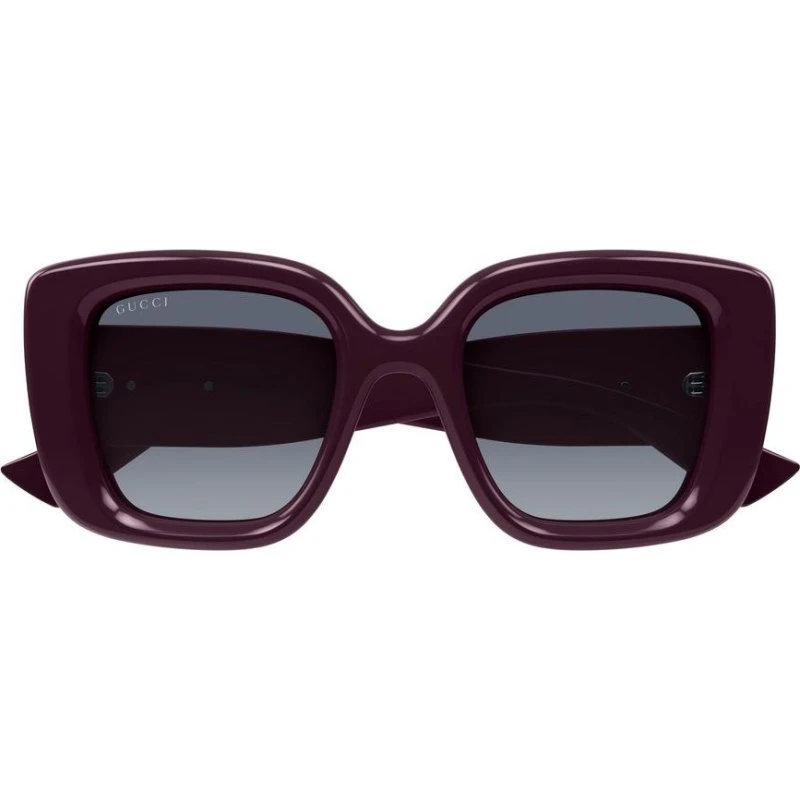 Gucci GG1975S Lunettes de Soleil Papillon Violet et Gris