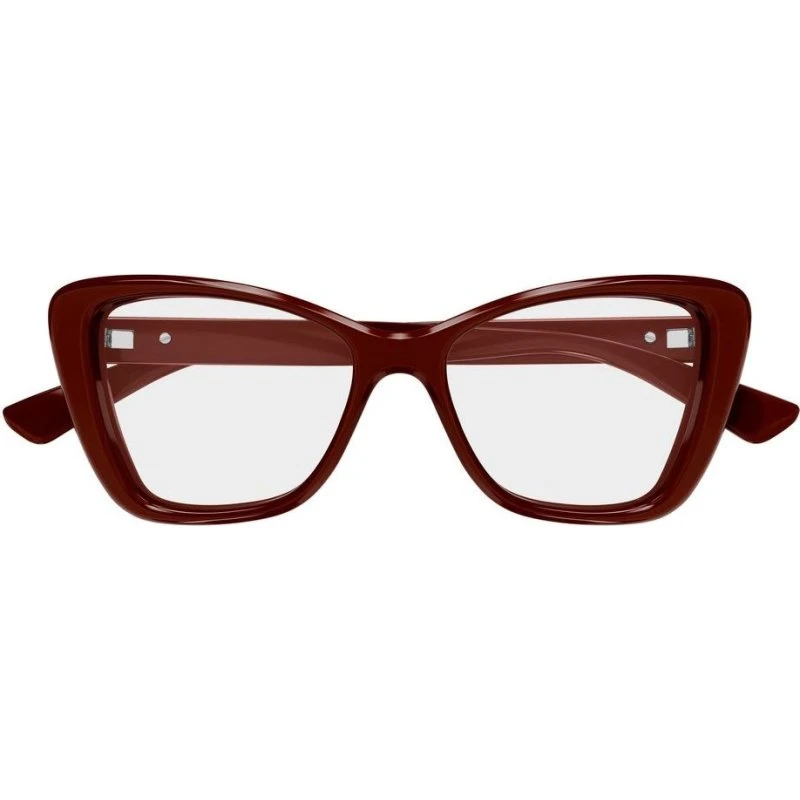 Gucci GG1977O Lunettes de Vue Femme Œil de Chat Rouge Bordeaux