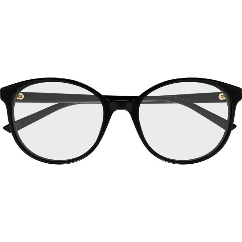 Gucci Lunettes GG1996O Rondes Noires en Acétate pour Femme