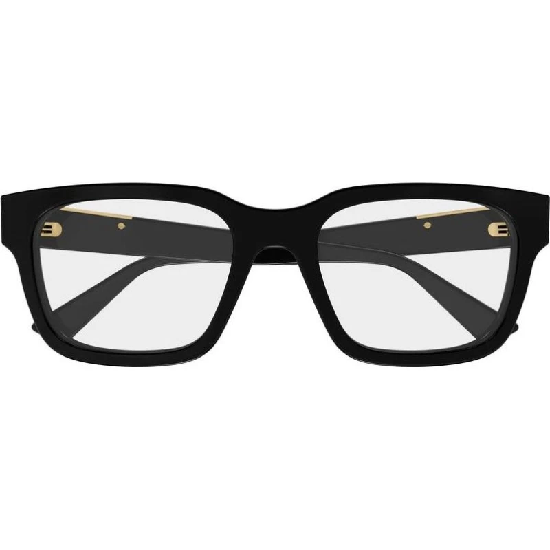 Gucci GG1961O Lunettes de Vue Homme Carrées Noires
