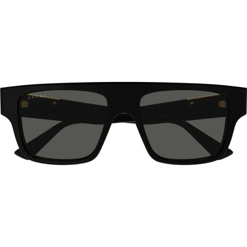 Gucci GG1960S Lunettes de Soleil Carrées Homme - Noir/Gris