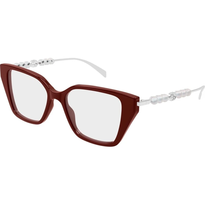 Gucci GG1969O Lunettes de Vue Femme Œil de Chat Rouge