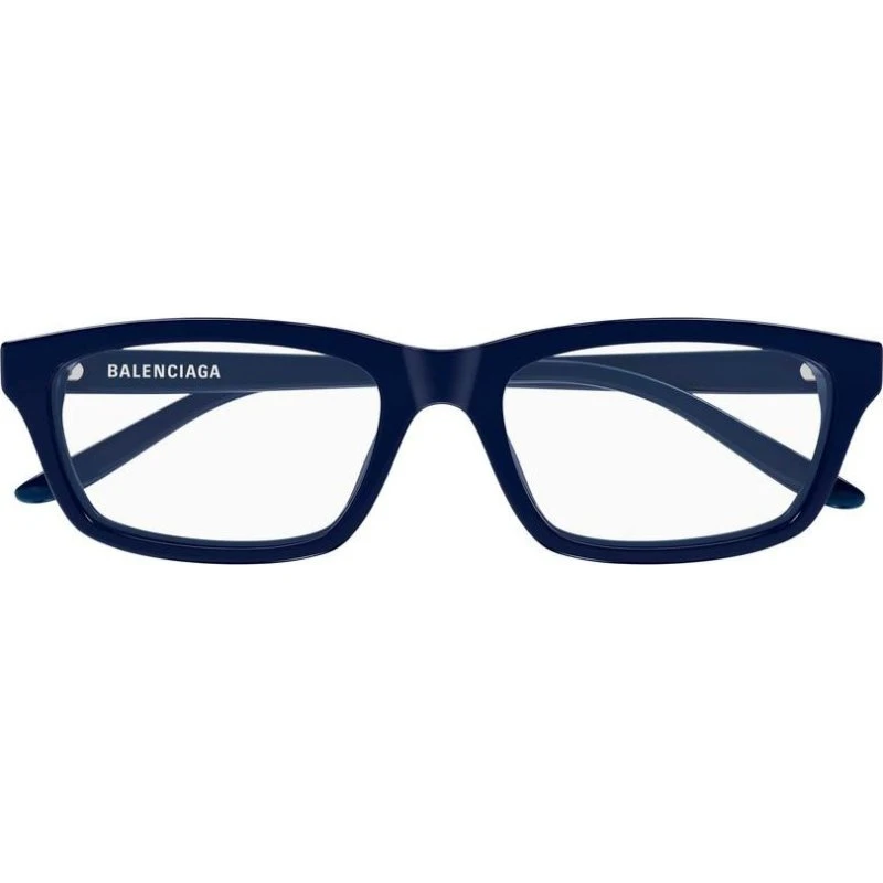 Balenciaga BB0439O Lunettes de Vue Homme Bleu Carré