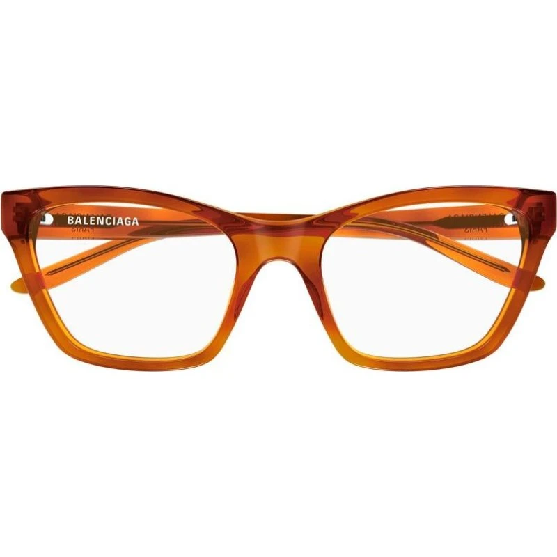 Balenciaga BB0440O Lunettes de Vue Femme Œil de Chat Havane