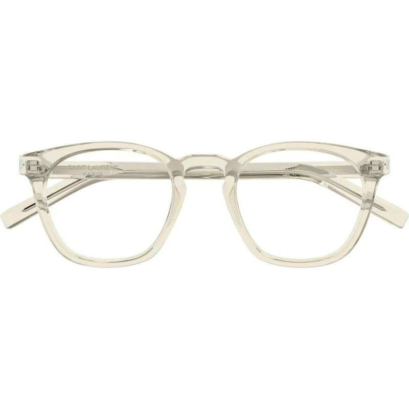 Saint Laurent SL 28 OPT Lunettes de Vue Pantos Jaune Transparent