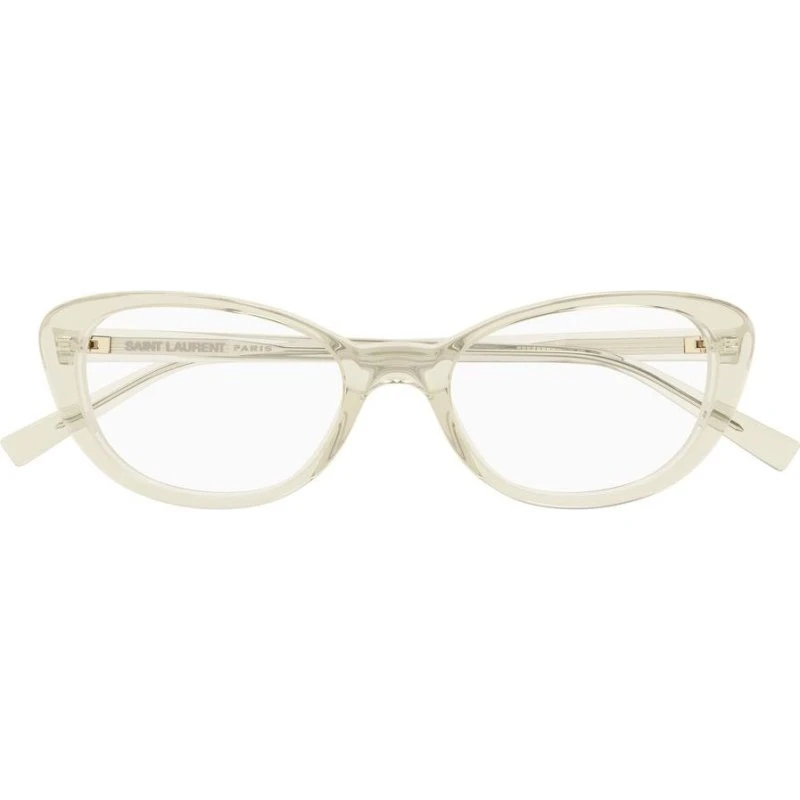 Saint Laurent SL 822 OPT Lunettes de Vue Femme Jaune Cat Eye