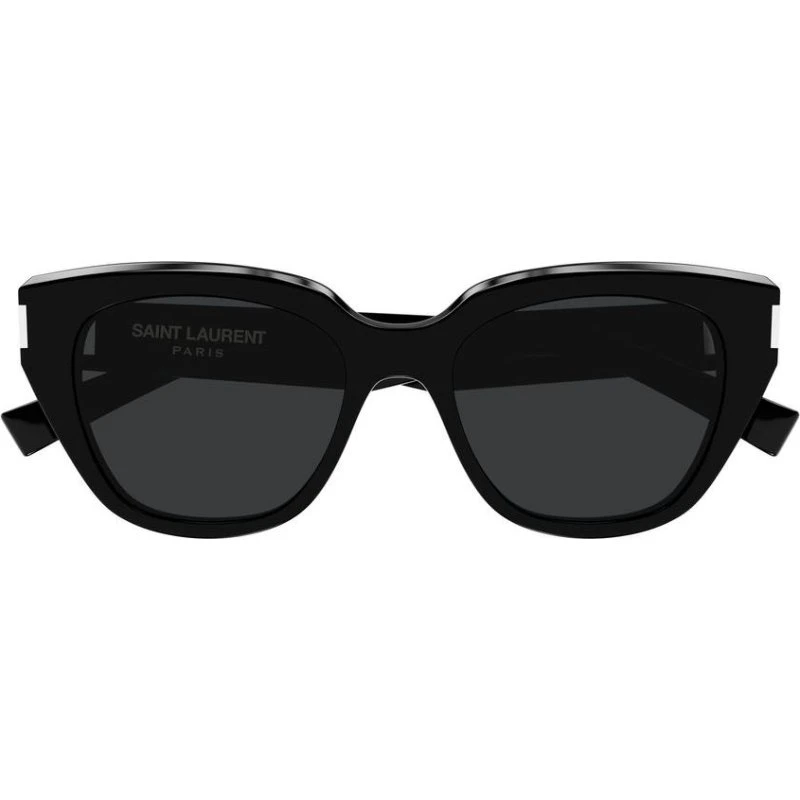 Saint Laurent SL 827 Lunettes de Soleil Cat Eye Noires 52mm