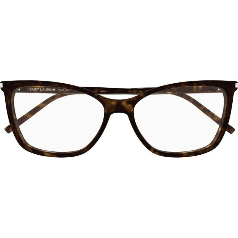 Saint Laurent SL 834 Lunettes de Vue Femme Œil de Chat Havane