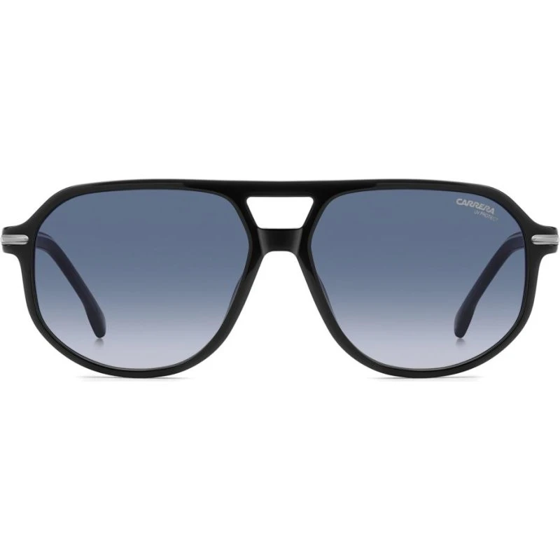 Carrera 375/S Lunettes de Soleil Aviateur pour Homme - Noir et Bleu