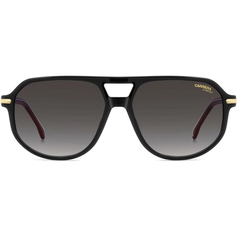 Carrera 375/S Lunettes de Soleil Pilote Noir pour Homme