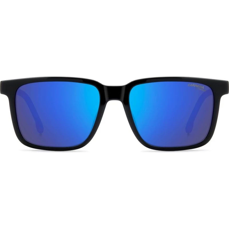 Carrera C Sport 13/S Lunettes de Soleil Homme Rectangles Noir/Bleu