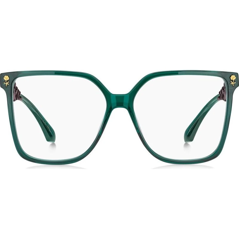 Etro 0130 Lunettes de Vue Femme Vert Oversize