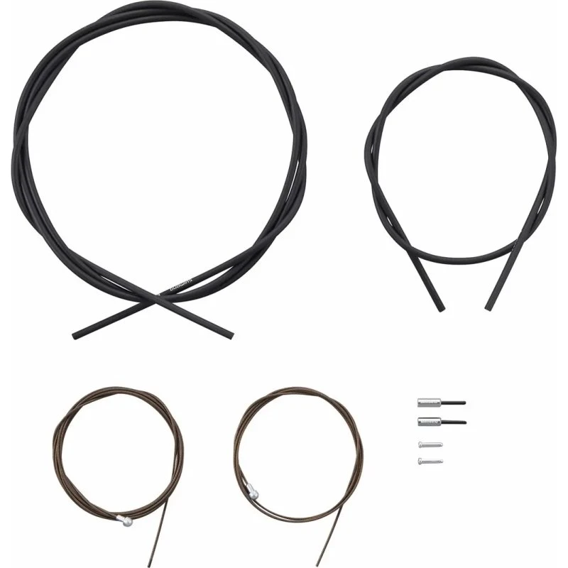 Shimano BC-9000 Câbles de Frein Avant/Arrière Noir