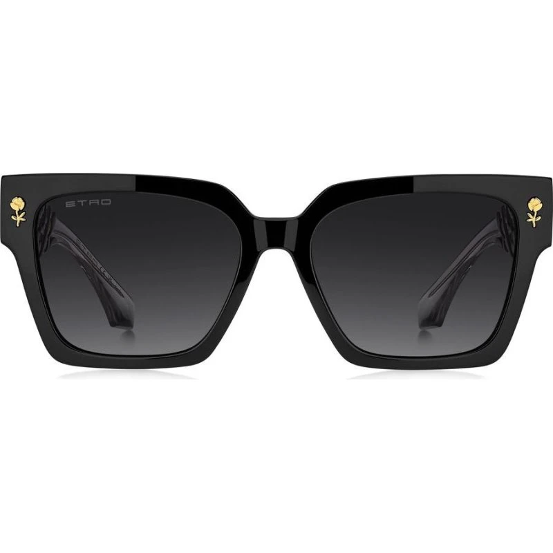 Lunettes de soleil Etro 0128/S pour Femme - Noir & Gris