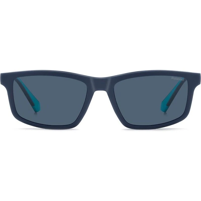 Polaroid PLD D622/C Lunettes de Soleil Rectangulaires Bleues