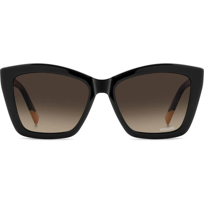 Missoni Lunettes de Soleil MIS 0271/C Carrées Noires Polarisées
