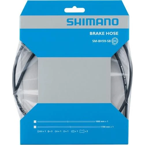 Shimano SM-BH59-SB Durite Frein Banjo 1700mm Noir