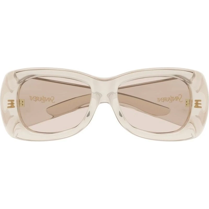 Saint Laurent SL 901 Howl Lunettes de Soleil Carrées Marron