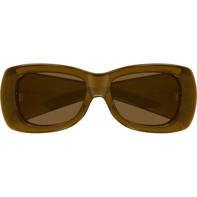 Saint Laurent SL 901 Howl Lunettes de Soleil Carrées Marron