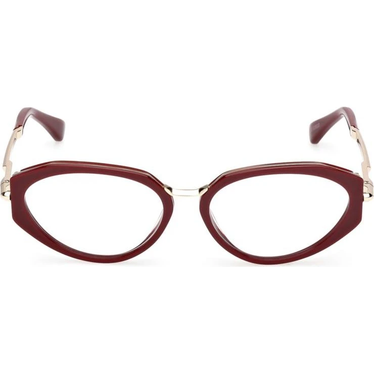 Max Mara MM5185 Lunettes de Vue Œil de Chat Rouge