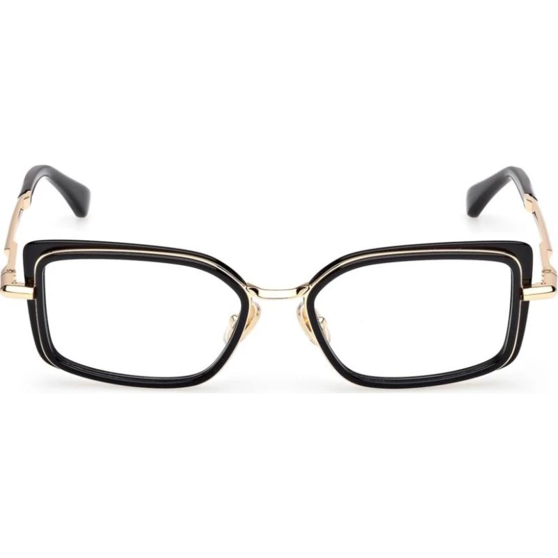 Max Mara MM5186 Lunettes de Vue Rectangulaires Noires