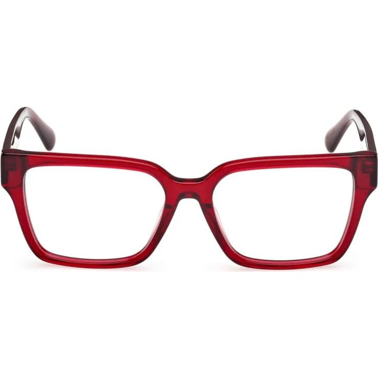 Max&Co MO5179 Lunettes de Vue Carrées Rouges Unisexe