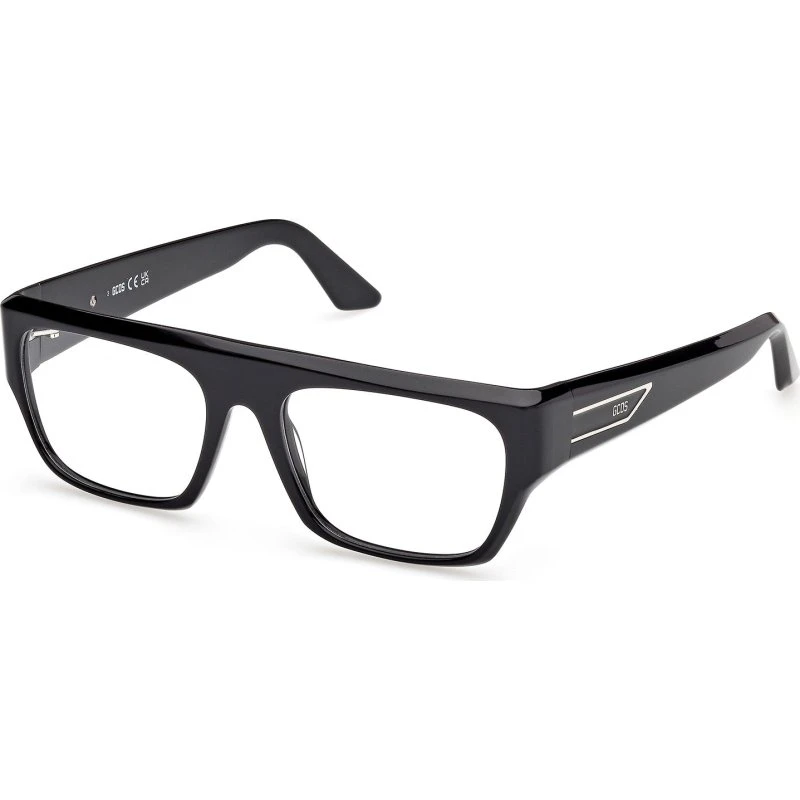 GCDS Lunettes de vue GD5045 001 Noir Carré Unisexe