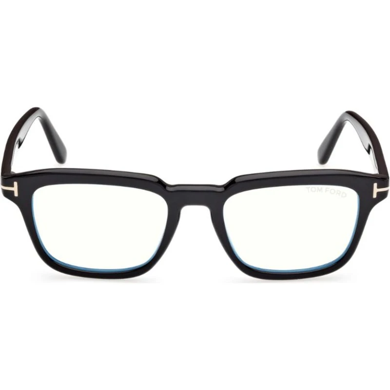 Tom Ford FT6032-B Lunettes de Vue Carrées Noir avec Filtre Bleu