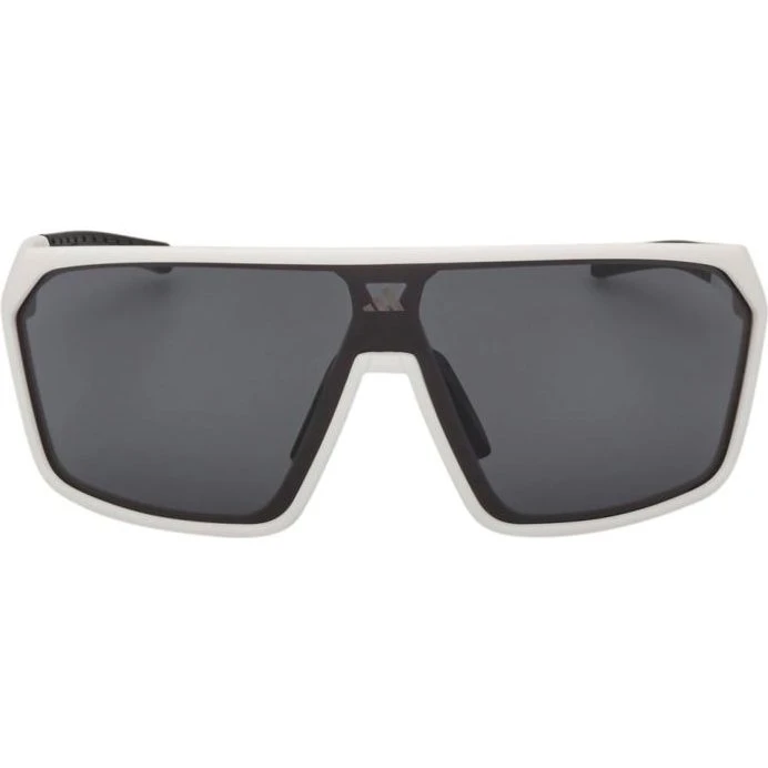 Adidas SP0108 Lunettes de Soleil Unisexe Blanches et Verres Miroir