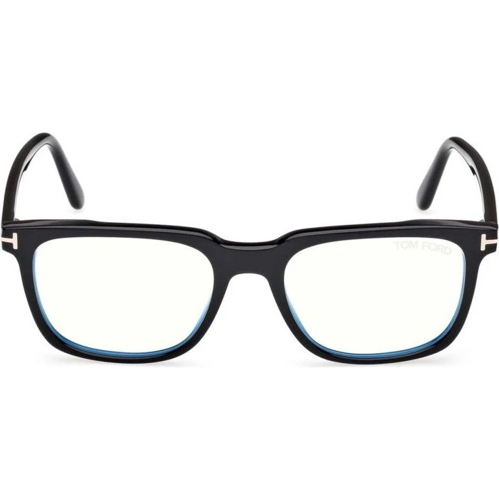 Tom Ford FT6080-B Lunettes de Vue Homme Géométriques Noires