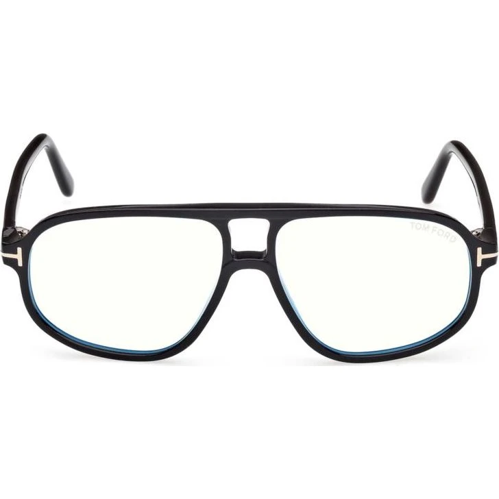Tom Ford FT6082-B Blue Block Lunettes de Vue Pilote Noir