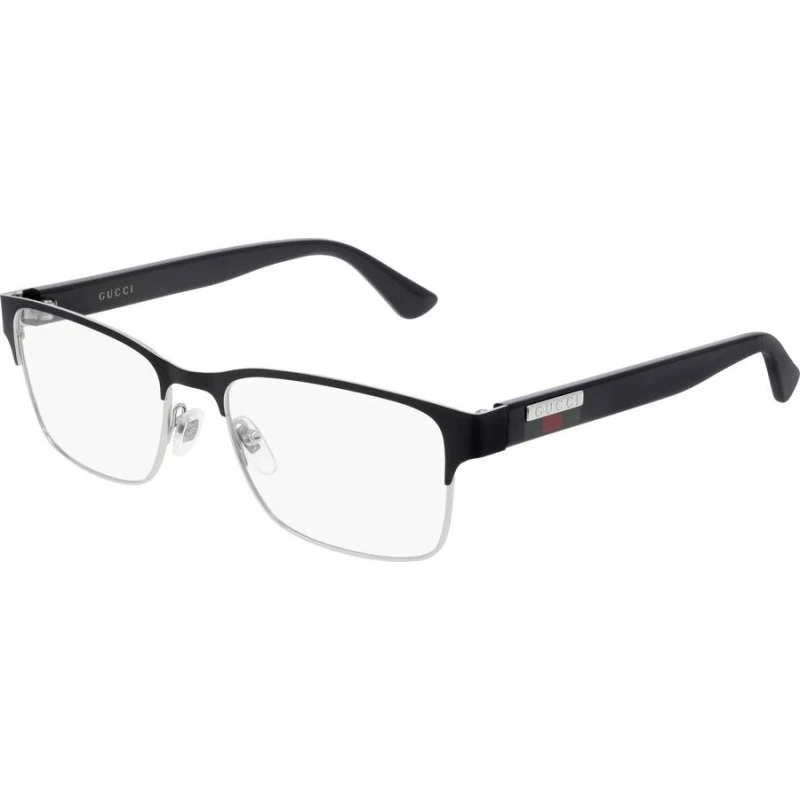 Gucci GG0750O Lunettes de Vue Homme Géométriques Noires