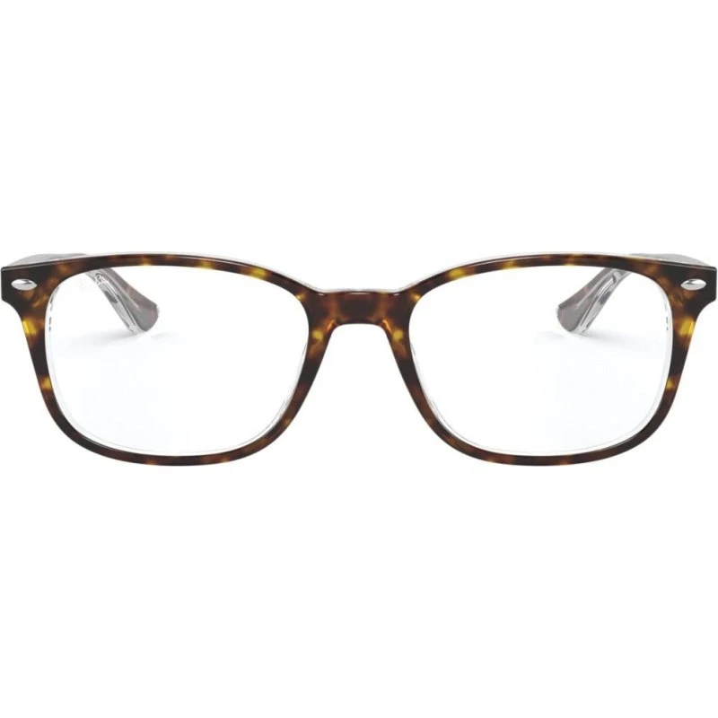 Ray-Ban RX 5375 Lunettes de Vue Carrées Unisexe Havana